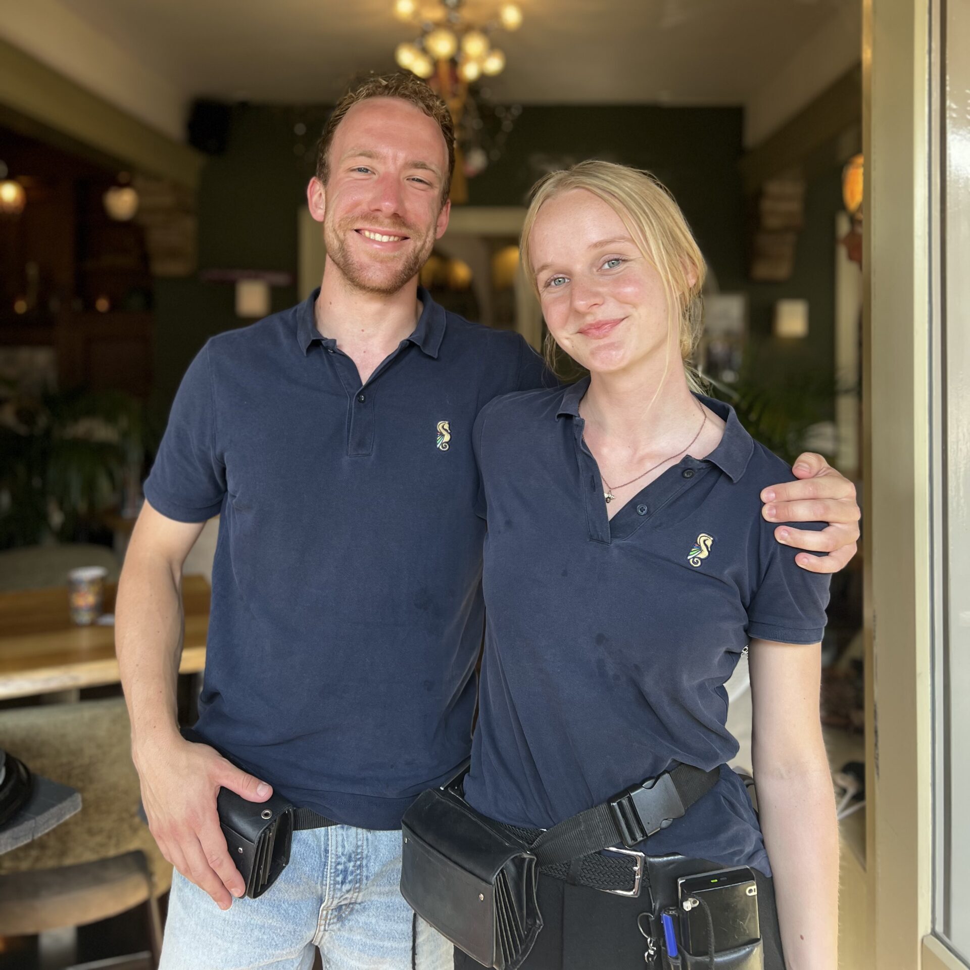 Blij personeel van Flaman Terschelling